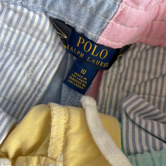 Ralph Lauren Color Block Cotton Shorts - Picture 4 of 6